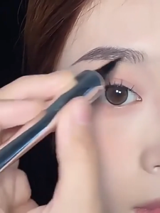 Waterproof Micro Eyebrow Pencil & Eyeliner 2-in-1 – Smudge Proof Natural Hair Strokes Long-Lasting Makeup
