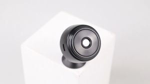 CCTV kamera sambung hp jarak jauh Taffware Mini WiFi IP Wide Angle Nightvision 1080P - A9NV HITAM