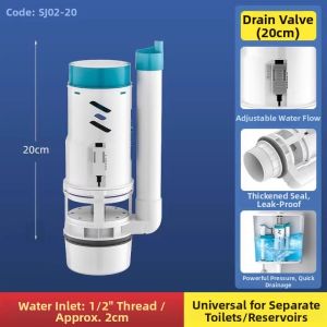 TAOSHI | Inlet and Outlet Water Valve for Toilets