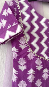 purple kurti set for girls -readystock in singapore-girls ethnic wear