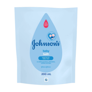 Johnsons Baby Bath 200ml Refill: Safe Baby Care Product