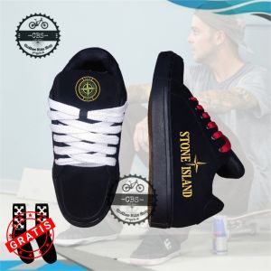Sneakers Model Gemuk Kulit Asli
