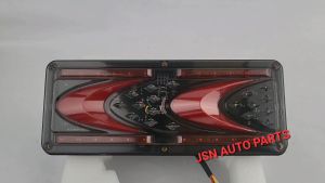 J101S13 PRICE FOR 1PAIR 2PCS USE FOR ALL LORRY TRUCK 24V LED SMD WITH SEQUENCE SIGNAL TAIL LAMP LAMPU BELAKANG