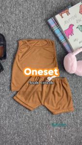 ByKiddos - Setelan Anak Kaos Kutung Tanpa Lengan Lokal / Setelan Anak Laki-Laki Tanpa Lengan / Fashion Gaya Santai