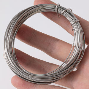 10m/Roll 0.3/0.4/0.5/0.6/0.7/0.8/1.0mm Soft Stainless Steel Bailing Snare Wire for Craft and Jewelry Making