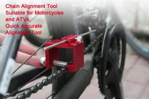 EELHOE | 1PC Dụng Cụ Căn Chỉnh Xích Xe Máy Cho Xe ATV Xe Mô Tô Xe Địa Hình - Phụ Kiện Xe Máy