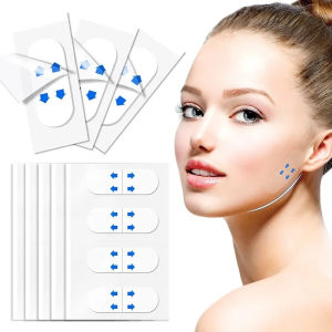 【XZ Beauty】40/160pcs Lifting Face Stickers Invisible Transparent Thin Face Patche Lift Tools V-Shape Face Wrinkle Sagging Skin Adhesive Tape