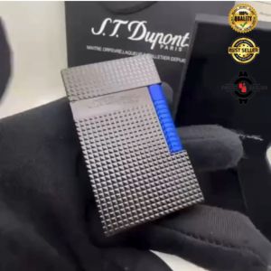 ST Dupont Pure Copper Loud Lighter High End Crisp Inflatable Lighter LT-0305 Red Box