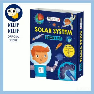 Solar System Book & Kit Gift Set with Toy & Book for Kids to Learn about Stars & Planets