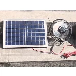 Solar Panel Tenaga Surya 6V3W Tahan Air Pengaturan Tegangan Cerdas Tenaga Surya Panel