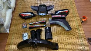 Bộ vỏ nhựa xe máy Dream hàng Việt Nam loại 1 màu Nho