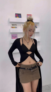 [DEAL MỞ BÁN] Bra ren đen Áo lót mút mỏng không gọng chất ren nâng tự nhiên BOM Sister BR001