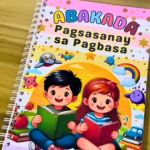Filipino Reading ABAKADA Pagsasanay sa Pagbasa for kids Textbook | A5 notebook size |