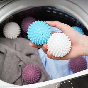 4Pc Laundry Balls: Reusable Washing Machine Drying & Cleaning Balls