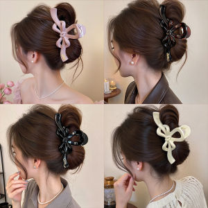 MENGWU | Korean Cold Aesthetic Bow Simple Elegance Hair Clip