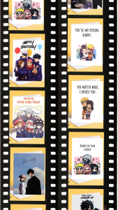 Naruto Anime Couple Card I Choose You Love Romantic Gift Greeting Card