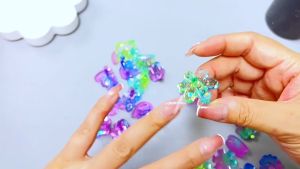 แม่พิมพ์ซิลิโคน แหวน DIY แม่พิมพ์เรซิ่น น่ารัก (04DY124)