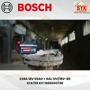 SYK Bosch Professional Starter Kit EXBA 18V-55 GAL 12V 18V-80 Bateri Charger Set Starter Kit 18V 1600A0373R