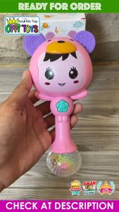 Mainan Anak Bayi Tongkat Genggam Kerincingan Musik Dan Lampu Rattle Stick Yb 31 - Mainan Stimulus Bayi Balita