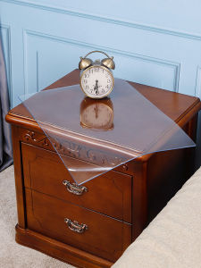 Tấm Trải Bàn PVC Trong Suốt Chống Thấm Nước Chống Bỏng Vuông 2023 Mẫu Mới Chống Trượt Chống Dầu Dùng Cho Bàn Ăn