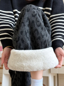 LANMENGYA | Warm Thermal Fur Leggings Leopard Print