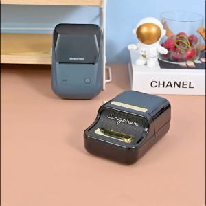 NIIMBOT B1 Label Maker Portable Handheld Thermal Printer Mini Barcode QR Code Sticker 20-50mm Paper Rolls Maker Cable Tag
