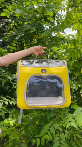 (6KG) BALO Vận Chuyển Cửa Trước Thú Cưng Cao Cấp- Kèm lót - Balo vận chuyển chó mèo dưới