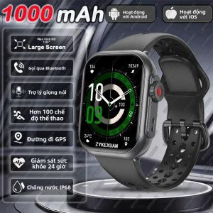 Đồng Hồ Thông Minh Xiaomi 2025 Mẫu Mới Màn Hình AMOLED HD 1.85 Inch Cảm Ứng Toàn Phần Chống Nước IP68 Chức Năng Gọi Bluetooth Dành Cho Nam Nữ