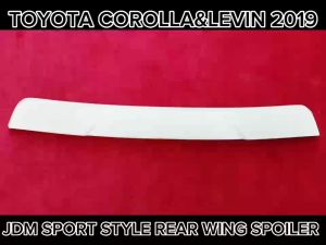 TOYOTA COROLLA & TOYOTA LEVIN 2019 JDM SPORT STYLE REAR WINDOW ROOF WING SPOILER ABS SKIRT LIP BODYKIT