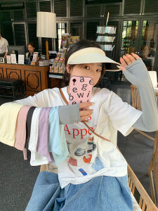 Chen Nai Nai High Sun Protection Ice Silk Arm Covers for Women And Men Lightweight Summer Outdoor Cycling Breathable Sunscreen Protective Arm Sleeves