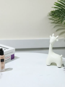 Rak Make Up 360° Putar – Organizer Kosmetik Meja Rias Minimalis – Wadah Skincare Multifungsi - GP MALL