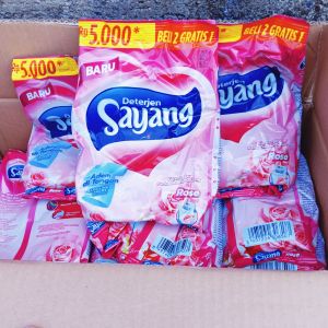 barokah promo sabun cuci liquid sabun sayang 2 box 48 set gratis 2  toples viral kemasan 1 set 10ml