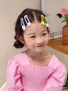 Girls Forehead Bangs Side Clip Baby Cute Broken Hairpin Little Girl BB Clip Childrens Hair Accessories