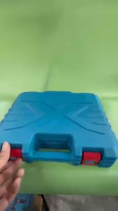 ECOSEN Mesin bor 2 baterai Bor cas listrik Bor Tanpa Kabel Electric Drill Bor Cordless Drill Battery