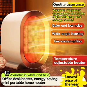 Mini office heater Portable Home Heating 1200W Desktop Fan High Power Low Noise Air Circulation Hot Air Blower Heating equipment