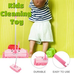 Kid Broom Children Cleaning Broom Toy Set Broom Dustpan Early Education Housework