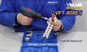 Value Flaring Tool VFT-808L-I VFT-808-I VFT-808UA-I VFT-808E-I 1/4" 5/16" 3/8" 1/2" 5/8" 3/4" (Inch) Flaring Tools