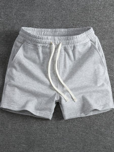 Quần Short Thể Thao Nam Mùa Hè Co Giãn Ba Điểm Quần Chạy Bộ Thể Thao Màu Xám Phong Cách Mỹ Quần Short Thường Ngày Đa Năng