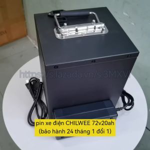 Pin LithiumPin Sắt LifePO4 CHILWEE nhập khẩu 72V20AH  dành cho các dòng xe điện 72V(tặng sạc 3A sạc 6-7 tiếng đầy pin)