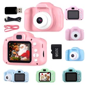 EKLEVA Children Kids Camera Mini Educational Toys For Children Baby Birthday Gift 1080P Projection Video Camera