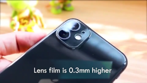 Tempered Glass Camera For Xiaomi Redmi A5 / Poco C71 Anti Gores Camera Full Black Belakang Handphone