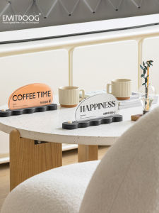 Emitdoog Creative Wood Craftsmanship Living Room TV Cabinet Decorative Item Entrance Hall Tabletop Ornament High End Atmosphere