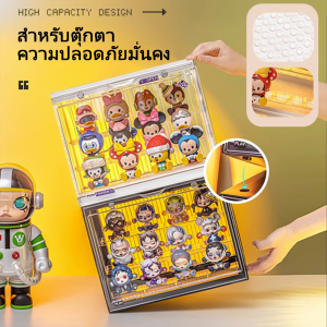 Dahlia Store กล่องโชว์โมเดล ฟิกเกอร์ ตู้โมเดล กล่องโมเดลมีไฟ กล่องใส่ กันฝุ่น กันน้ำ ดีไซน์สวยงาม ทันสมัย