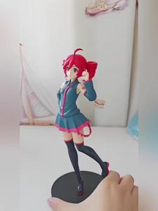 Bandai | In Stock Miku Original Utau Kasane Teto Premium Chokonose Action Figure PVC Model Collection Anime Figurine Birthday Gift