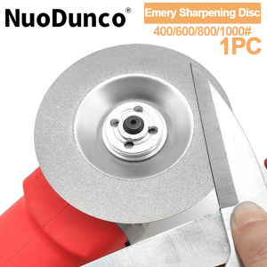 1pc Diamond Sharpening Wheel 100mm Emery Sharpening Disc Abrasive Disc 400-1000 Grit for Angle Grinder Kitchen Scissors Tools