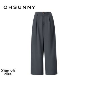 OHSUNNY | Quần Tây Phối Hợp Thoáng Khí Chống Nắng Khô Nhanh