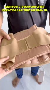 Korset Pinggang / Korset Tulang Belakang / Terapi Sakit Pinggang Syaraf Kejepitt