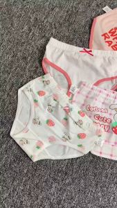 BOBOHO - (4PCS) PAKET PAKAIAN DALAM / CELANA DALAM ANAK PEREMPUAN GAYA BARU MOTIF KARAKTER BAHAN KATUN HALUS