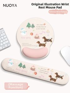 KALLDUN | Cute and Stylish Ergonomic Wrist Rest Mouse Pad