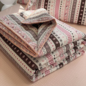 NAIFUNA | Cotton Washable Summer Quilt Single Use Set